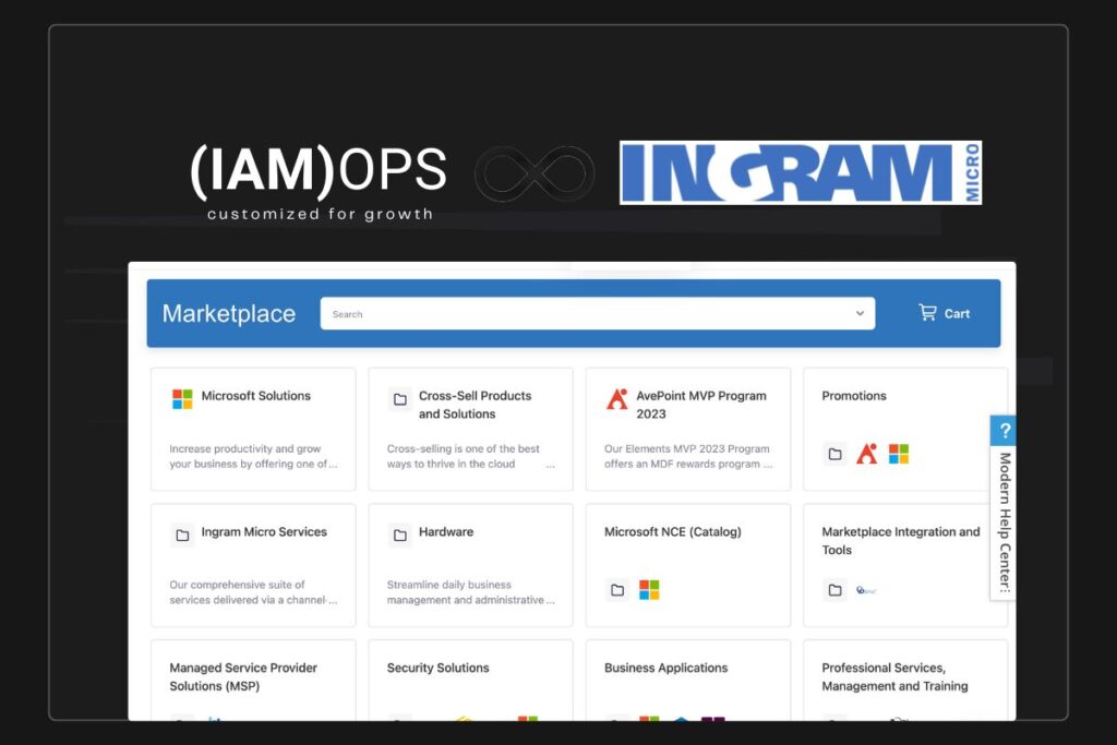 reduce cloud costs with IAMOPS and Ingram Micro