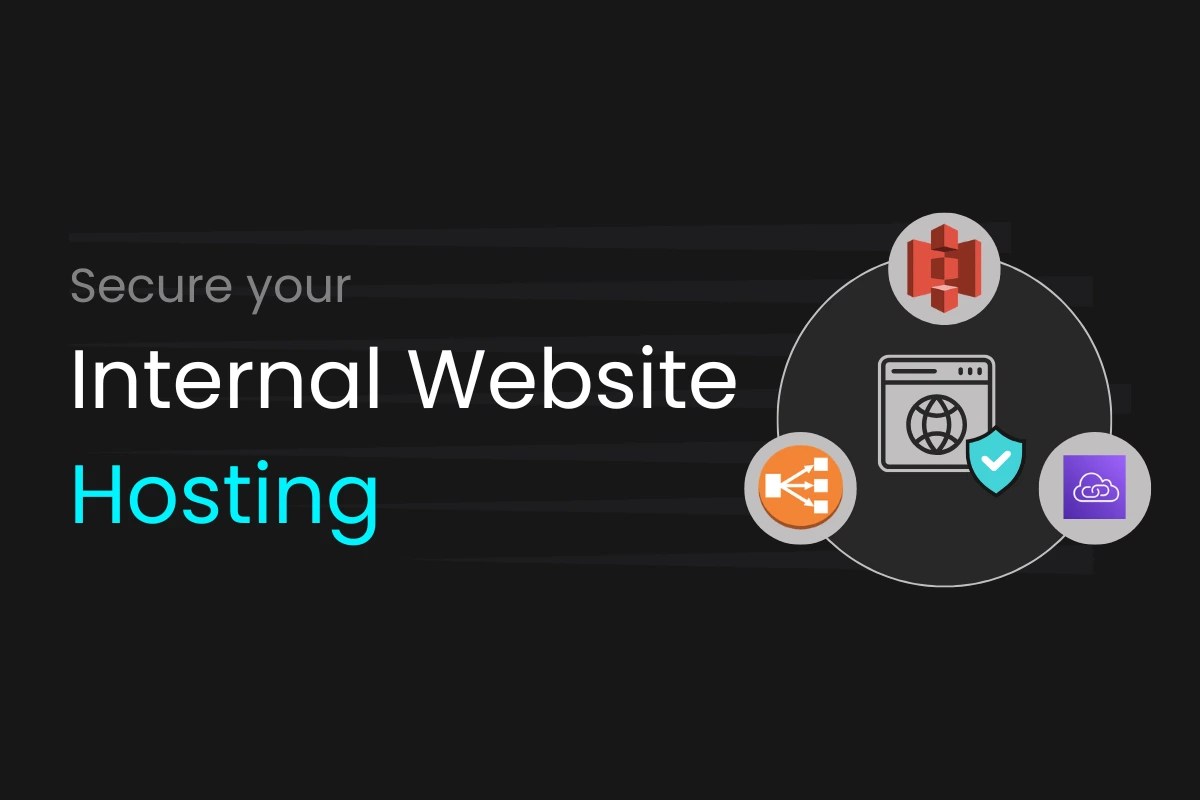 Secure Internal Website Hosting - blog Featured image