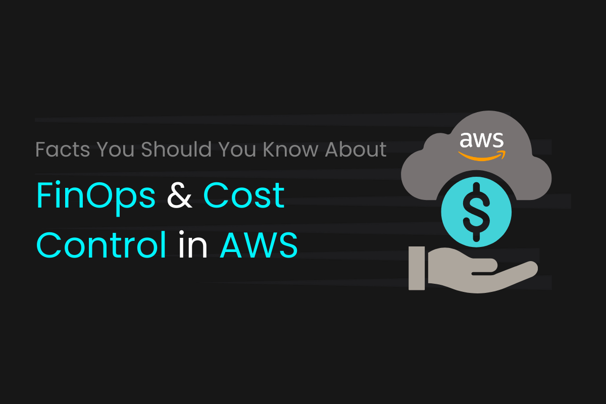 FinOps and AWS cost control concept showing cloud spending management and financial accountability